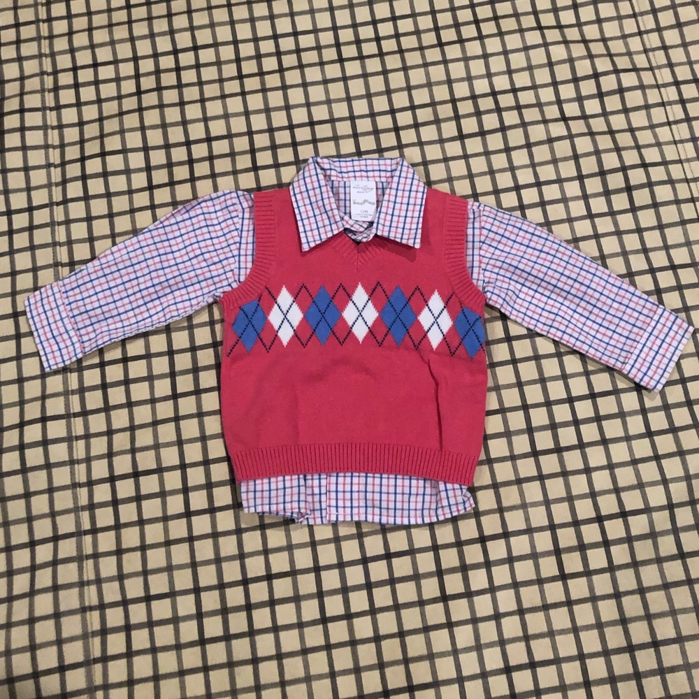 Starting Out Button Down and Vest